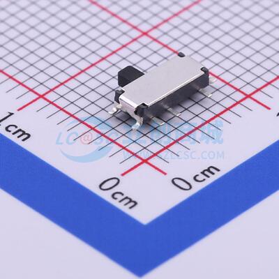滑动开关 MSK12C02-HB SMD 单刀双掷 8mm 2.8mm 电子元器件配单