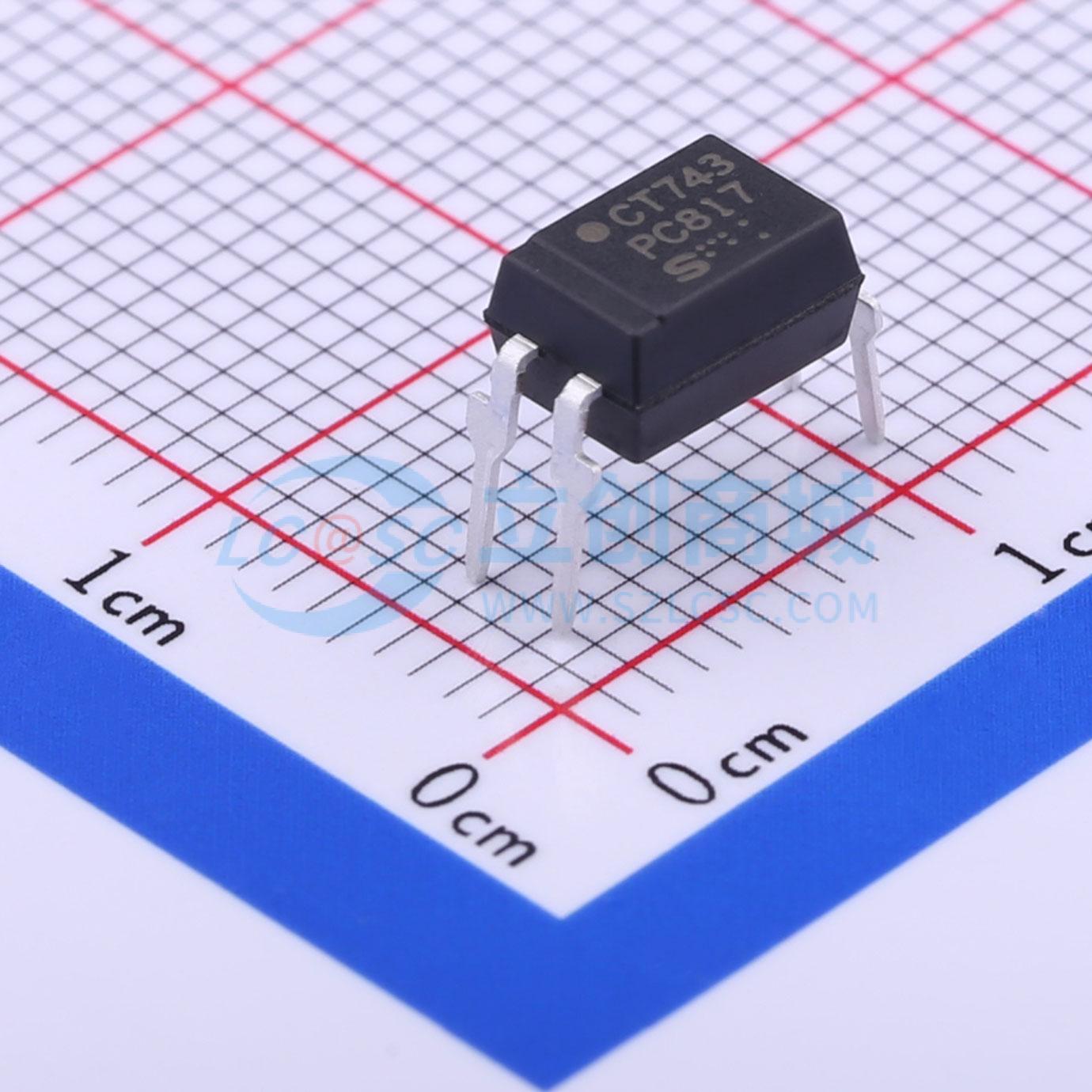 晶体管输出光耦 PC817X3NSZ2B DIP-4 原装正品 电子元器件配单