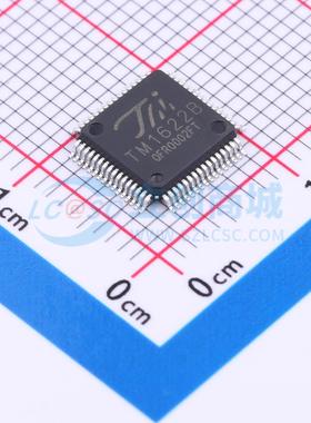 LCD驱动 TM1622B LQFP-52(14x14) 原装正品 电子元器件配单
