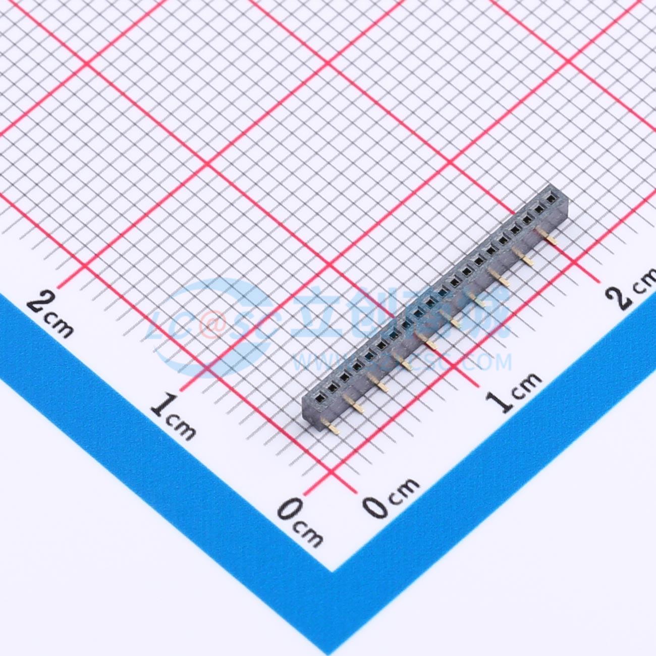 排母 CSCC118-2002A002C1AC SMD,P=1mm 1x20P 单排 电子元器件