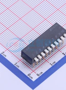 拨码开关 BPA10B 插件 原装正品 电子元器件配单