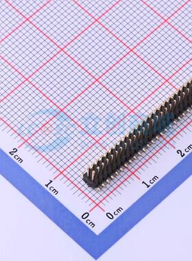 排针 X1321WVS-2x25J-C40D53 SMD,P=1.27mm 2x25P 方针 原装正品