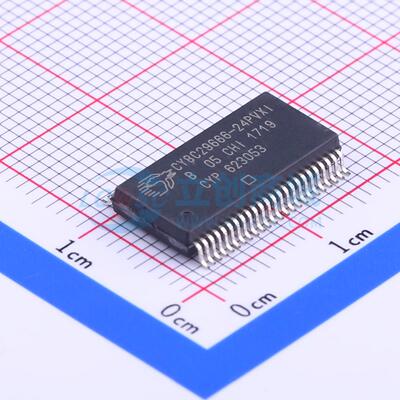 单片机(MCU/MPU/SOC) CY8C29666-24PVXI SSOP-48-300mil 原装正品