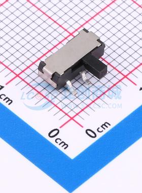 滑动开关 HX MST-22D18G3-WT SMD,9.1x3.5mm 双刀双掷 卧贴 原装