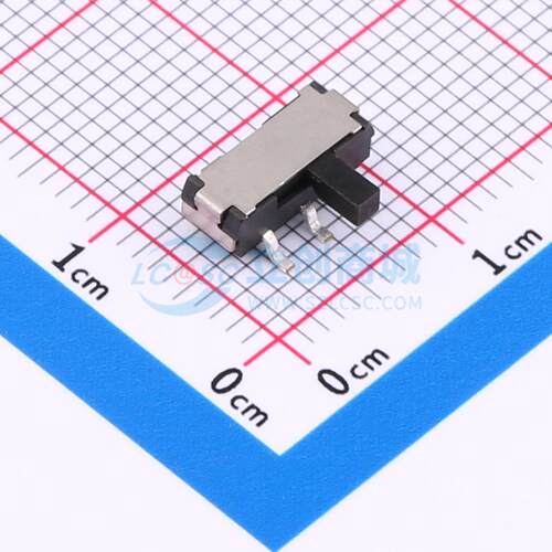 滑动开关 HX MST-22D18G3-WT SMD,9.1x3.5mm 双刀双掷 卧贴 原装