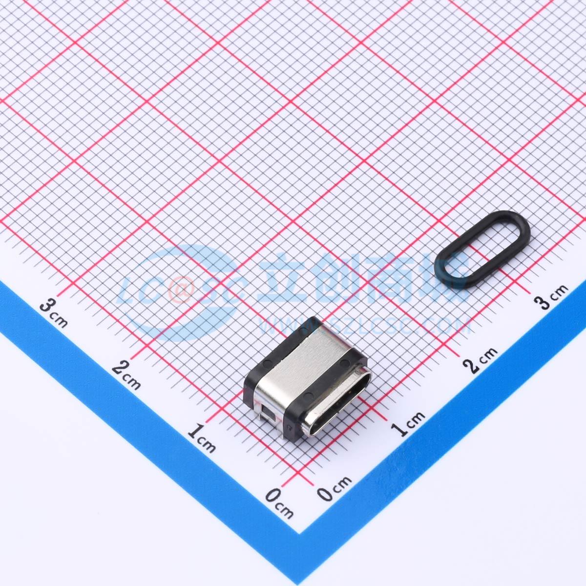 USB连接器 HYCW406-USBC16-785B SMD 母 16P 原装 电子元器件配单