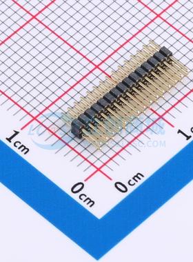 排针 GPCA201-1502A010C1AA 插件,P=1mm 2x15P 方针 电子元器件