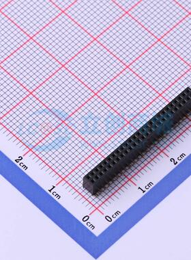 排母 X1321FVS-2x25-C43D48 SMD,P=1.27mm 2x25P 方孔 电子元器件