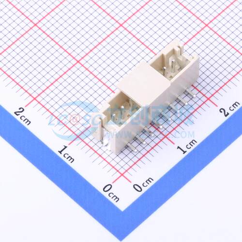 线对板针座 HC-PH-8ALT SMD,P=2mm 1x8P 立贴 电子元器件配单