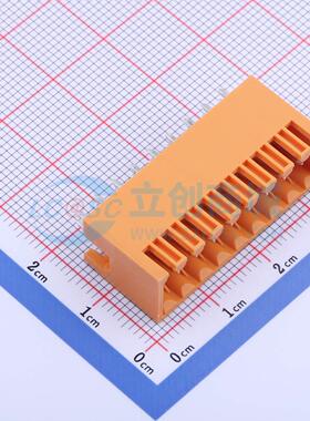 插拔式接线端子 KF2EDGEVC-3.5-2*9P 插件,P=3.5mm 板端/插座-闭