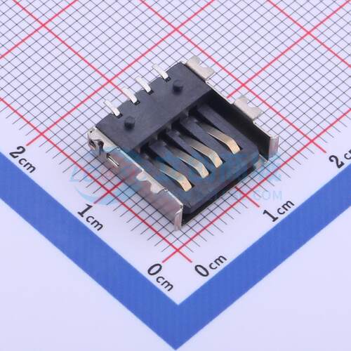 USB连接器 905-551A2021S10201 SMD 母 卧贴 原装 电子元器件配单