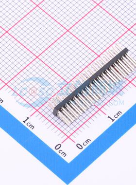 排针 HB-PH1-127218PB2GOP 插件,P=1.27mm 2x18P 方针 电子元器件