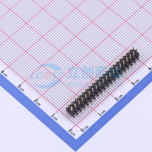 排针 X4621WVS-2x20I-C40D64 SMD,P=2mm 2x20P 方针 电子元器件