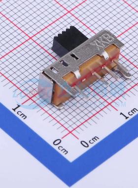 滑动开关 SS13E05L5 插件 单刀三掷 16.6mm 原装 电子元器件配单
