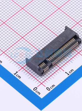 金手指连接器 MDT420B01001 SMD,P=0.5mm,卧贴 0.5mm 67P 原装