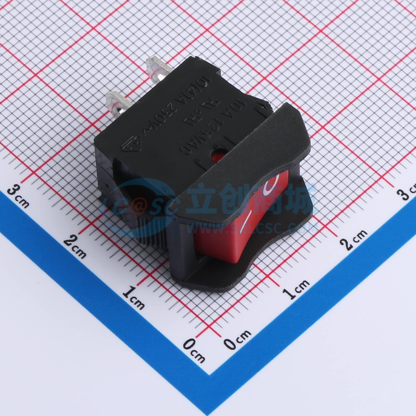 船型开关 RT-S01-113-L4NBRA 插件,P=7mm 21mm 15mm 电子元器件