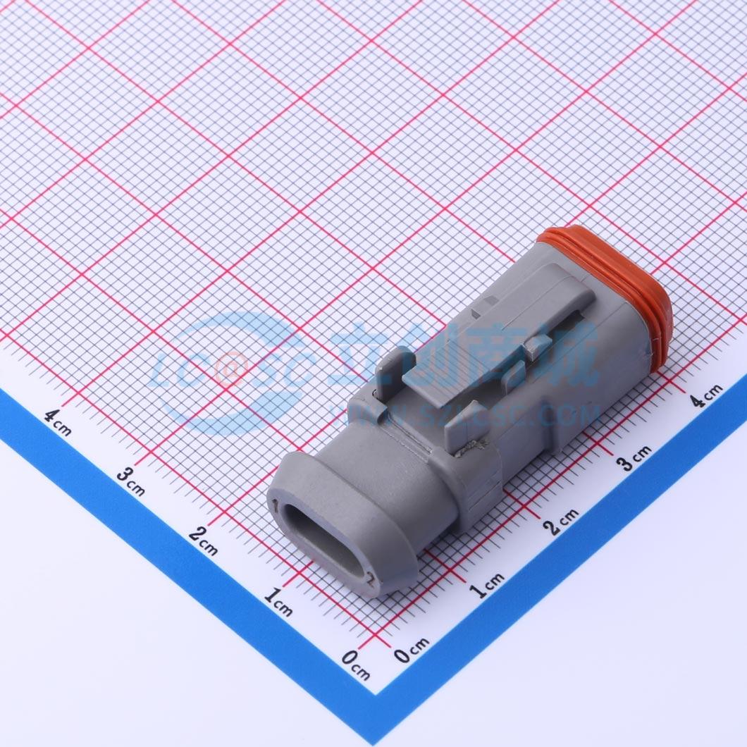 汽车连接器 DT06-2S-E008 - 原装正品 电子元器件配单