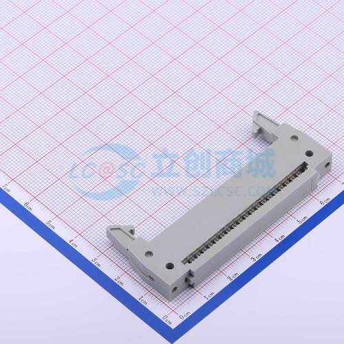 连接器 B-3100F40P-0800 P=2.54mm 2x20P 牛角扣