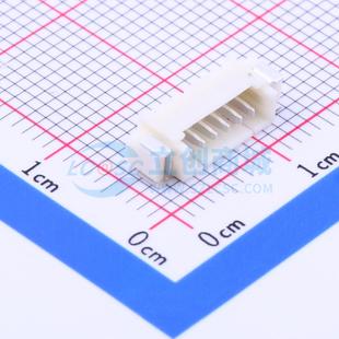 06P SMD P=1.25mm 线对板针座 电子元 1x6P 器件配单 A1250WR