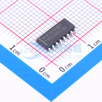 RS232芯片 TRS232ECDR SOIC-16 原装正品 电子元器件配单