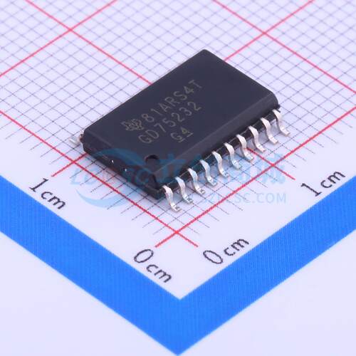 RS232芯片 GD75232DWR SOIC-20-300mil 原装正品 电子元器件配单