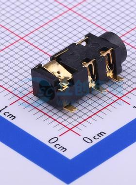 3.5mm耳机座 PJ-327E-5A SMD 500mA 30V 原装正品 电子元器件配单