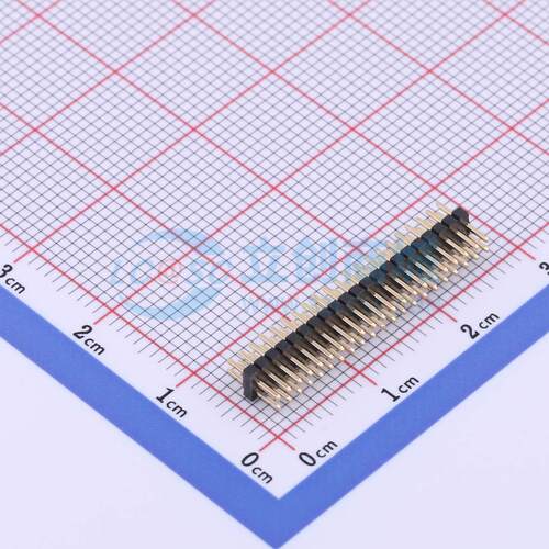 排针 X1321WV-2x21J-C30D23 插件,P=1.27mm 2x21P 方针 原装正品