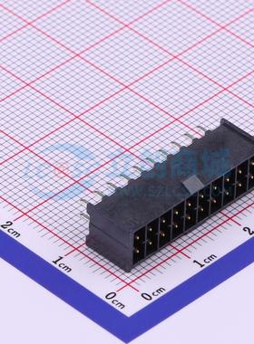 线对板针座 WF2549-2WS10S0B01 插件,P=2.54mm 2x10P 直插 原装