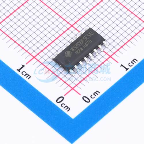 单片机(MCU/MPU/SOC) WS8100F5ES1 SOP-16 原装 电子元器件配单