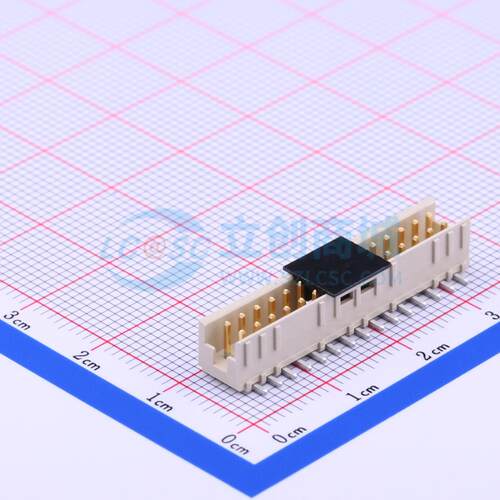 线对板针座 98424-G52-30ALF SMD,P=2mm 2x15P 立贴 电子元器件