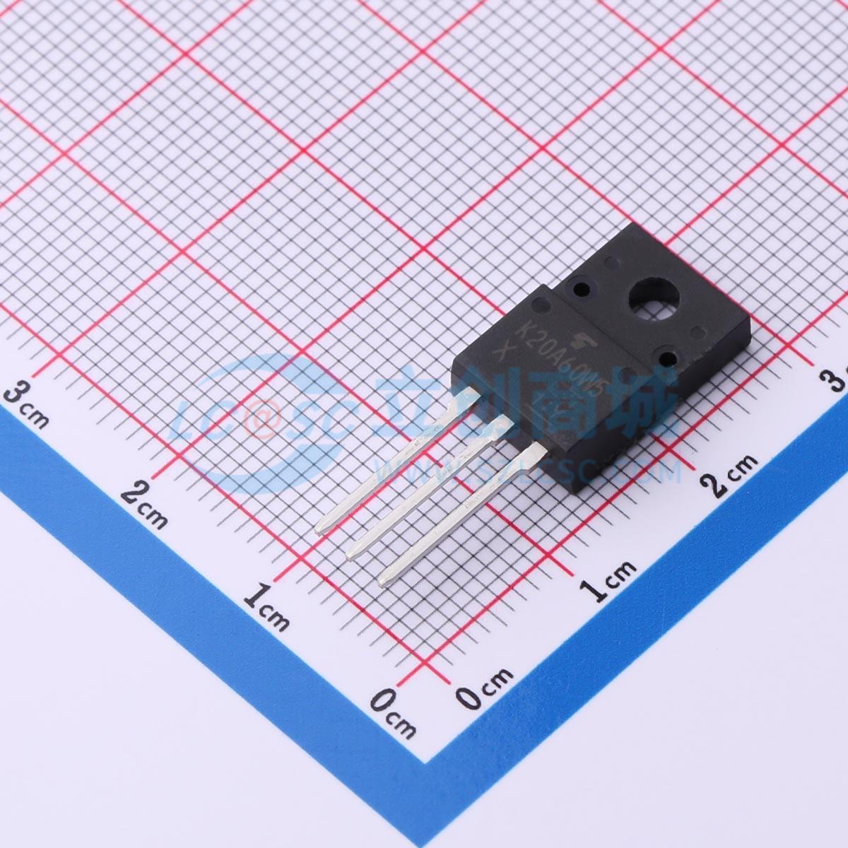 场效应管MOS TK20A60W5,S5VX TO-220SIS 600V 20A TOSHIBA(东芝)