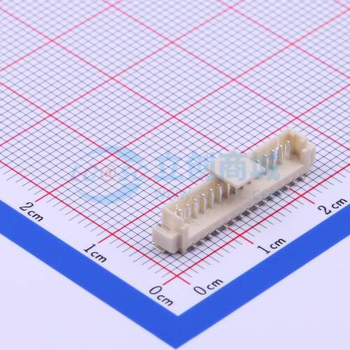 线对板针座 X9821WVS-15-9TSN SMD,P=1.25mm 1x15P 立贴 原装正品