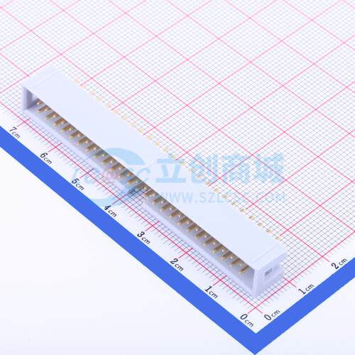 连接器 231-011-850-106 插件,P=2.54mm 2x25P 简牛座