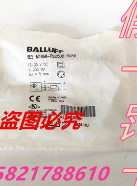 BALLUFF/巴鲁夫 BES0087+BES M18MI-PSC50B-S04K 全新原装正品