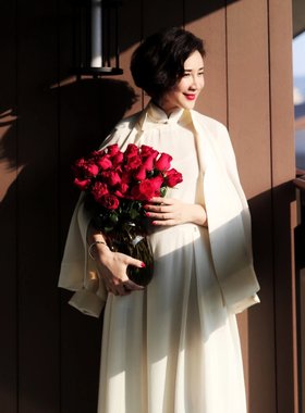 【宋. 美学间 | AMBRE du sud 】A01-19053 外套 米白色 丝毛料子