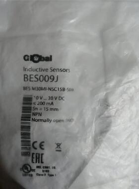 巴鲁夫原装正品BES009J BES M30MI-NSC15