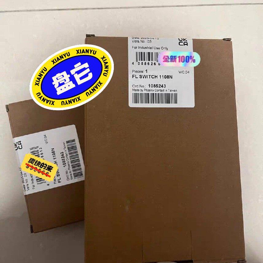 全新菲尼克斯交换机FL SWITCH 1108N，订货号:1