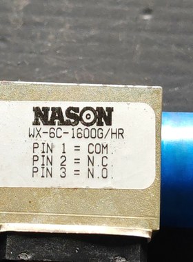 这Nason品牌的一款压力开关，型号为WX-6C-1600G