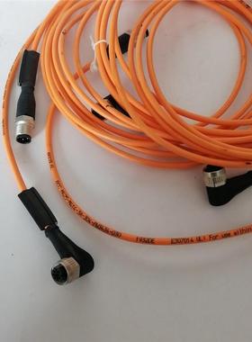 巴鲁夫连接线公母M12 4芯BCC0L6L