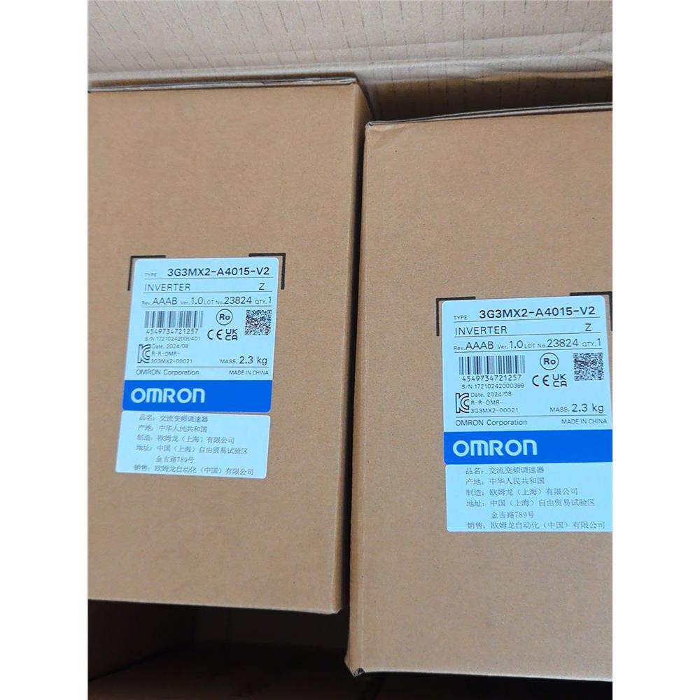 全新欧姆龙变频器3G3MX2-A4015-V2，功能完好无维