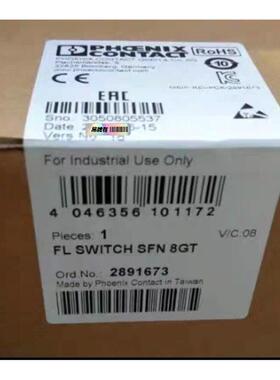 2891673菲尼克斯FL SWITCH SFN 8GT 全