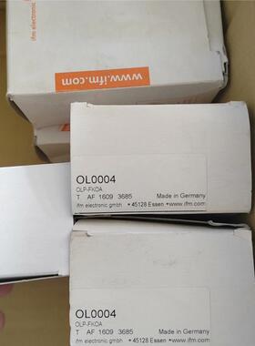德国IFM易福门IFM传感器 OL0004 现货0L0004