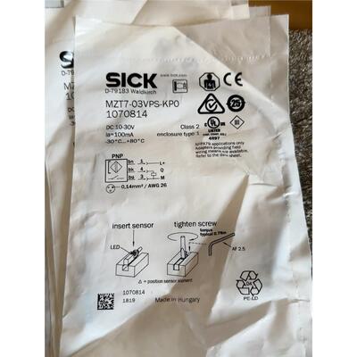 全新原装正品SICK西克1070814。MZT7-03VPS