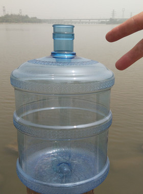 加厚18.9升pc纯净水桶全新进口料5加仑780克饮水机售水机矿泉水桶