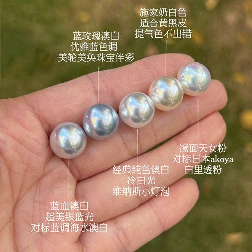 蓝玫瑰耳钉珍珠耳钉无耳洞耳夹