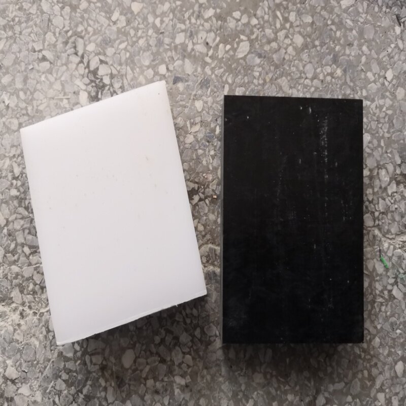 白色PE板 耐磨尼龙方块 黑色PA6方条 绿色聚乙烯板 蓝色pom板20mm