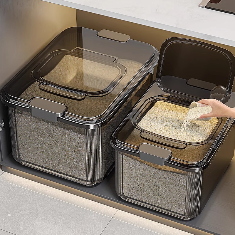 【新款磁吸盖设计】食品级米桶