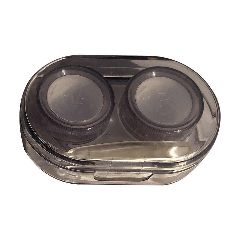 隐形眼镜盒简约便携美瞳盒伴侣护理盒少女心ins双联盒近视收纳盒