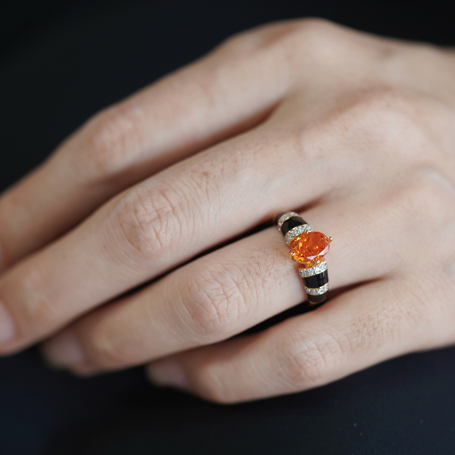 珐琅芬达色经典珠宝配色