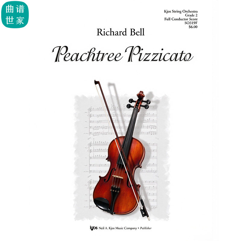 弦乐团 桃音拨奏Peachtree Pizzicato 2.0级弦乐重奏总谱分谱 MP3